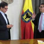 posesion rector U Distrital Carlos Jovier Mosquera