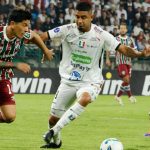 Once Caldas perdió por la mínima diferencia 0-1 frente a Fluminense en el estadio Palogrande, en la primera fecha de la fase de grupos de la Conmebol Sudamericana.