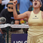 La colombiana Camila Osorio disputará el título este domingo de la Copa Colsanitas Zurich