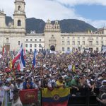 Manifestaciones del primero de mayo en Colombia