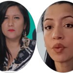 Alejandra Cuellar y Diana Carolina Alfonso, periodistas colombianas del diario Red