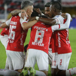 Santa Fe remontó y le ganó 2-1 a Junior en el Estadio El Campín de Bogotá, en un partido correspondiente a la fecha 18 de la Liga BetPlay 2025.