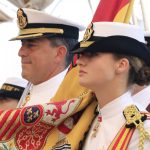 La princesa Leonor de Borbón, quien es la heredera al trono de España, llegó a Cartagena a bordo del buque escuela Juan Sebastián de Elcano.