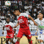 Independiente Santa Fe derrotó a Once Caldas con un marcador de 1-2 en el estadio Palogrande.@SantaFe