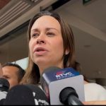 María Claudia Tarazona, esposa de Miguel Uribe se dirigió a los colombianos .