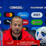 Ángelo Marsiglia, el director técnico de la Selección Colombia Femenina, está emocionado con el paso de su equipo a la final de la Copa América Femenina 2025.