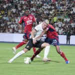 Independiente Medellín (DIM) ganó a Llaneros FC con un marcador de 0-1 en la sexta jornada de la liga. El partido se jugó en el estadio Bello Horizonte de Villavicencio.@ClubLlanerosFC