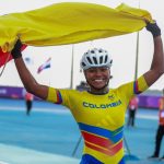 ¡Doblete dorado para Colombia en el patinaje! 🛼🥇🇨🇴
Kollin Castro volvió a brillar y ganó el oro en los 1.000 m sprint femenino con tiempo de 1:34.946. #Asu2025