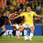 Definición cortesía de Leicy Santos Foto CONMEBOL