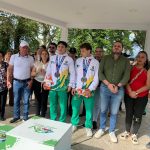 Los subcampeones de judo en la modalidad de kata, Juan Manuel Valencia y Carlos Eduardo Gálvez , llegaron a Neira después de su destacada participación en el campeonato mundial de judo en Paris, Francia, donde lograron la medalla de plata en la modalidad de kata.