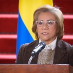 “Tenemos un ejército muy capacitado, muy preparado”, dijo la jefa de la diplomacia.Canciller Rosa Yolanda Villavicencio