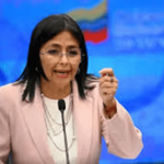 Delcy Rodríguez ,presidente interina de Venezuela