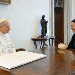 María Corina Machado en audiencia con León XIV   (@Vatican Media)