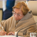 Canciller Rosa Villavicencio .Foto Presidencia