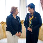 Las cancilleres de Colombia, Rosa Villavicencio, y de Ecuador, Gabriela Sommerfeld, sostuvieron su primer encuentro desde que estalló la crisis diplomática, en el marco del Foro de la CAF que se realiza en Panamá.@DoomoEditorial