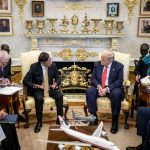 El presidente Donald J. Trump se reunió con el presidente colombiano Gustavo Petro en la Casa Blanca. @WhiteHouse
