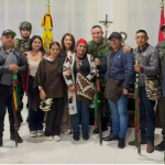 Durante al menos tres horas, la senadora Aida Quilcué fue retenida ilegalmente por personas desconocidas.Foto Ejército Colombiano