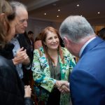 En un acto que reunió a autoridades del Estado, candidatas y candidatos, representantes de la comunidad internacional y medios de comunicación, la Defensora del Pueblo, Iris Marín Ortiz