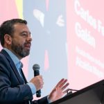 El alcalde mayor Carlos Fernando Galán asistió este martes a la socialización de los resultados de la vigésimo séptima versión de la Encuesta de Percepción y Victimización 2025 (EPV)
