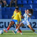 Colombia fue goleada 3-0 por Argentina en el Sudamericano Femenino Sub-20 / Foto FCF
