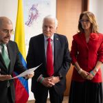 Miguel Uribe Londoño y su fórmula vicepresidencial Luisa Fernanda Villegas