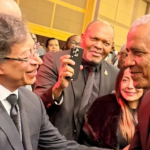 Presidente de Colombia Gustavo Petro y expresidente de Estados Unidos Barack Obama.Foto: Presidencia.