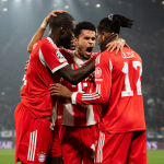 Michael Olise brilló en la arrolladora victoria 6 a 1 de Bayer Múnich sobre Atalanta, en el marco de la llave 4 de la Champions.