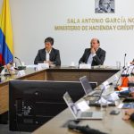 El ministro de Hacienda, Germán Ávila, y el presidente de Asobancaria, Jonathan Malagón, anunciaron una nueva alianza para atender a la población damnificada por la ola invernal en Córdoba.