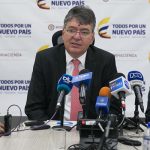 Ministro de Hacienda, Mauricio Cárdenas, anuncia $2,5 billones con tasa compensada para desarrollar infraestructura en las regiones Foto: Emilio Aparicio - MHCP