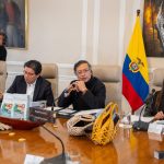 El presidente Gustavo Petro anunció la liquidación de las EPS en quiebra tras los fallidos intentos de reforma a la salud en el Congreso. Foto César Carrión,Presidencia