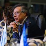 Luego de llegar tarde al último día de la cumbre de la Celac-África, que se desarrolla en el Centro de Convenciones Ágora Bogotá, el presidente Gustavo Petro hizo su intervención ante decenas de invitados que lo esperaban.