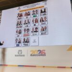 La Registraduría Nacional del Estado Civil llevó a cabo el sorteo de asignación de la posición que tendrán los candidatos presidenciales en la tarjeta electoral para las elecciones de primera vuelta