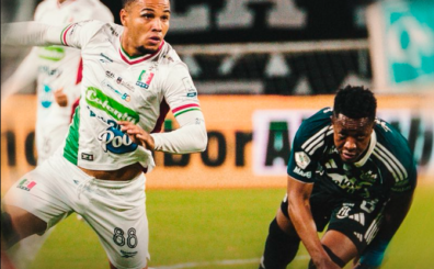 Los dos goles llegaron al final del partido, para los locales con Zuleta y para los visitantes con Perlaza.