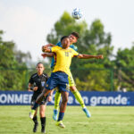 La Selección Colombia Sub-17 inició su camino en el Sudamericano de la categoría con un empate sin goles frente a Ecuador,Foto FCF