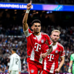 Luis Díaz silencia el Bernabéu gol clave en la Liga de Campeones.Foto Bayern Múnich
