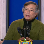 Gustavo Petro. insistió en que la decisión del Banco de la República de subir las tasas de interés benefició a fondos de pensiones y cesantías. Foto Presidencia de la República.