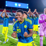 Colombia está a un solo partido de coronarse campeona del Sudamericano Sub‑17.Foto FCF