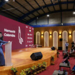 Yannai Kadamani, ministra de las Culturas, las Artes y los Saberes, inaugura la FILBo 2026