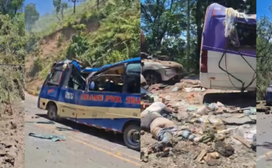 Atentado terrorista criminal en carreteras del Cauca