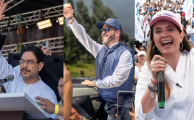 Iván Cepeda, Abelardo De La Espriella y Paloma ValenciaFoto Facebook, perfil oficial de candidatos