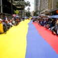 En el marco del Día del Trabajo, el Ministro de Trabajo, Antonio Sanguino y la directora de Planeación Nacional, Natalia Irene Molina, desde el Parque de las Luces en Medellín