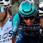 Los colombianos Egan, Buitrago y Rubio en el Giro de Italia 2026
