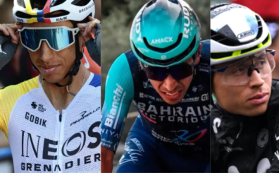 Los colombianos Egan, Buitrago y Rubio en el Giro de Italia 2026