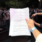 Iván Cepeda me regaló el discurso que acaba de exponer en Santa Marta dedicado a la juventud..