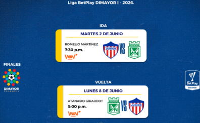 Programación Finales Liga BetPlay DIMAYOR l-2026