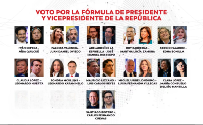 13 candidatos que buscan la Casa de Nariño (1)
