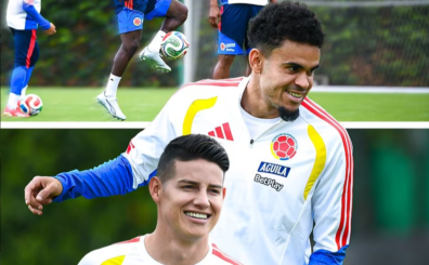 La despedida de la Selección Colombia frente a su afición se llevará a cabo este lunes primero de junio ante Costa Rica en el Estadio El Campín. El duelo comenzará sobre las 6 de la tarde. Foto FCF