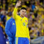 James Rodríguez porta el número 10 de la Selección Colombia. Foto FCF