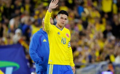 James Rodríguez porta el número 10 de la Selección Colombia. Foto FCF