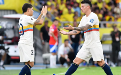 James David Rodríguez Rubio (Cúcuta, 12 de julio de 1991) y Juan Fernando Quintero Paniagua (Medellín, 18 de enero de 1993)